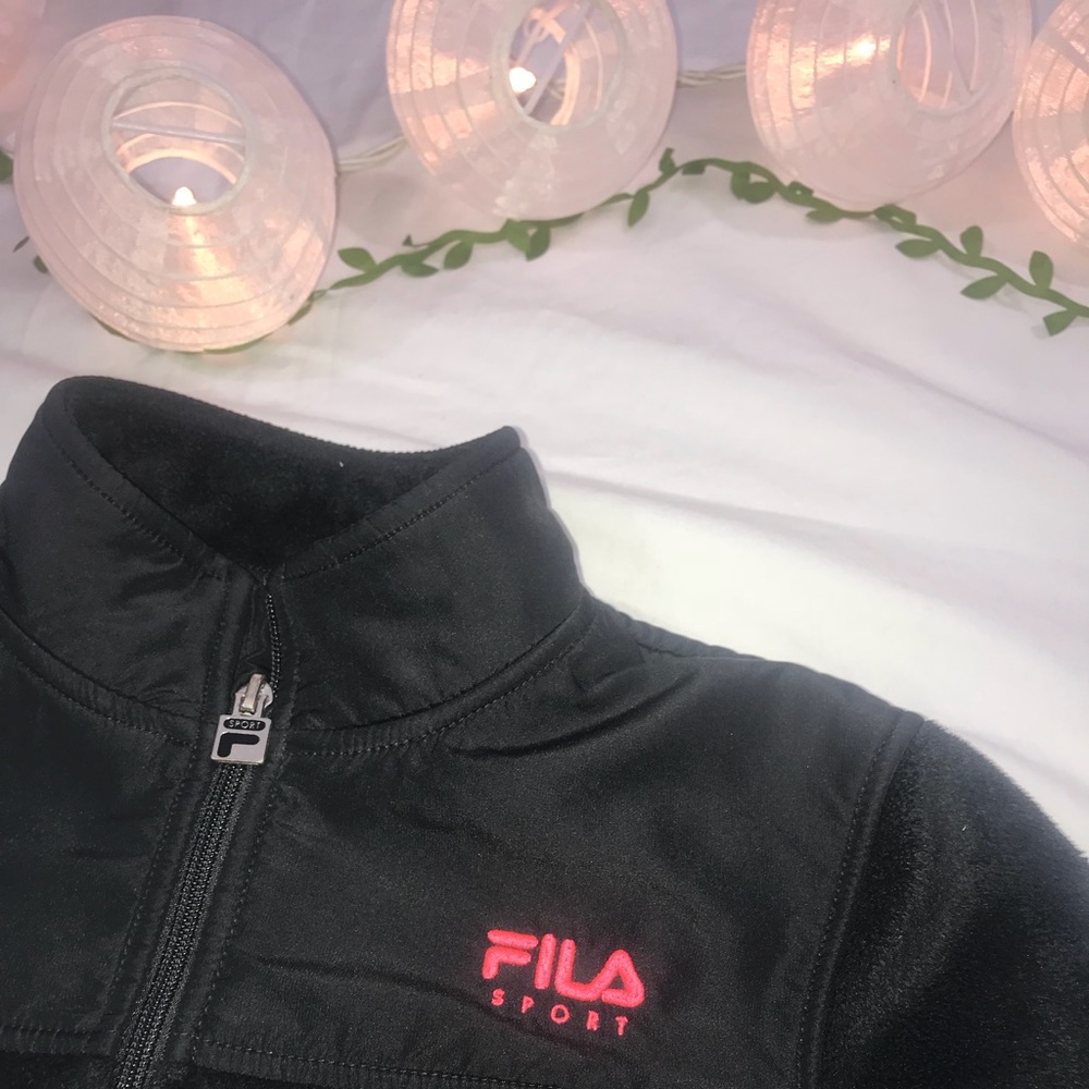 FILA ~ Sport ~ Black Jacket
